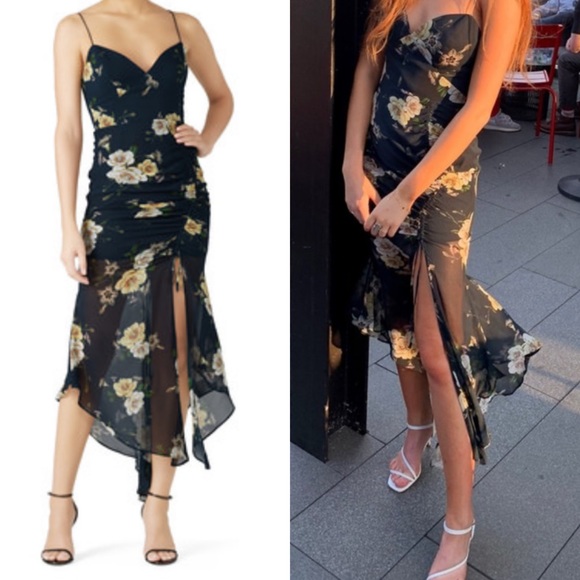 nicholas drawstring dress